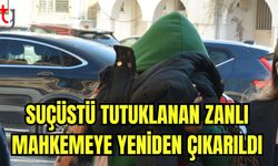 Suçüstü tutuklanan zanlı mahkemeye yeniden çıkarıldı