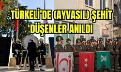 Türkeli'de (Ayvasıl) Şehit düşenler anıldı