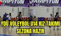 YDÜ Voleybol U14 Kız Takımı, sezona hazır