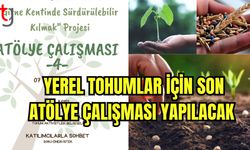 Yerel tohumlar için son atölye çalışması