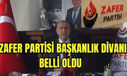 Zafer Partisi Başkanlık Divanı belli oldu