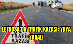 Lefkoşa’da Trafik Kazası: Yaya Yaralandı