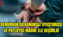 Kanunsuz Uyuşturucu ve Patlayıcı Madde Ele Geçirildi