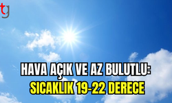 Hava sıcaklıkları mevsim normallerinde seyrediyor