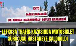 Lefkoşa’da Trafik Kazası: Motosiklet Sürücüsü Yaralandı