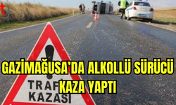 Gazimağusa-Karpaz Anayolu’nda Alkollü Sürücünün Sebep Olduğu Kaza