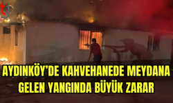 Aydınköy’de Kahvehanede Yangın Çıktı, Eşyalar Zarar Gördü