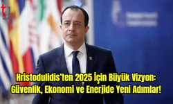 Hristodulidis 2025 yılı için programını açıkladı