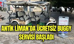 Antik Liman’da ücretsiz buggy servisi başladı