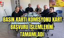 Basın kartı Komisyonu kart başvuru işlemlerini tamamladı