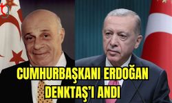 Cumhurbaşkanı Erdoğan Denktaş'ı andı