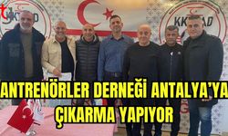 Antrenörler Derneği Antalya'ya çıkarma yapıyor