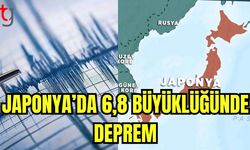 Japonya'da 6,8 büyüklüğünde deprem