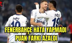 Fenerbahçe hata yapmadı puan farkı azaldı