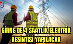 Girne'de 4 saatlik elektrik kesintisi yapılacak