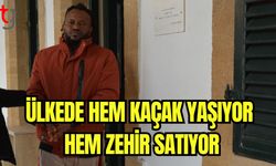 Ülkede hem kaçak yaşıyor hem zehir satıyor