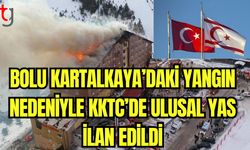 Bolu Kartalkaya'daki yangın nedeniyle KKTC'de Ulusal Yas ilan edildi