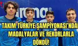 Kuzey Kıbrıs Yüzme Takımı Türkiye Şampiyonası’ndan Madalyalar ve Rekorlarla Döndü!