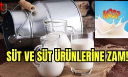 Süt ve süt ürünlerine zam!