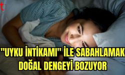 "Uyku intikamı" ile sabahlamak doğal dengeyi bozuyor