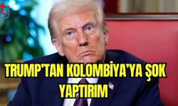 Trump'tan Kolombiya'ya şok yaptırım