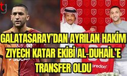 Galatasaray'dan ayrılan Hakim Ziyech, Katar ekibi Al-Duhail'e transfer oldu