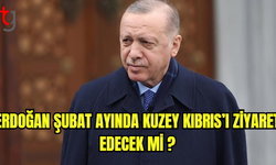 Recep Tayyip Erdoğan'ın Şubat ayında Kuzey Kıbrıs'a gelmesi bekleniyor.