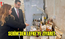 Serim’den Lefke’ye ziyaret