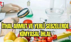 İthal Armut ve Yerli Sebzelerde Kimyasal İhlal