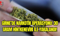 Girne’de Uyuşturucu Operasyonu: 30 Gram Hintkeneviri