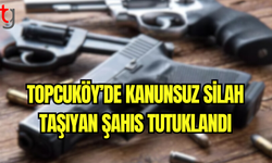 Topcuköy’de Ruhsatsız Silah ve Mühimmatla Yakalandı