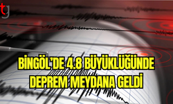 DEPREMİN BÜYÜKLÜĞÜ 4.8 OLARAK BELİRLENDİ