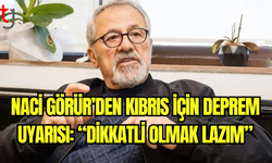 Prof. Dr. Naci Görür: “Helen/Kıbrıs Yayı Büyük Bir Deprem Üretebilir”