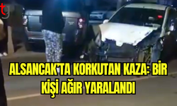 Alsancak’ta Korkutan Kaza: Bir Kişi Ağır Yaralandı