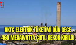 KKTC’de Elektrik Tüketimi Rekor Kırarak 460 Megawatta Ulaştı