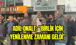 Adil Onalt, Birlik Başkanlığına Adaylığını Açıkladı