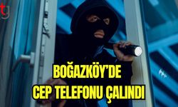 Boğazköy'de cep telefonu çalındı