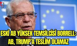 Eski AB Yüksek Temsilcisi Borrell: AB, Trump'a teslim olamaz