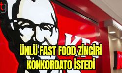 Ünlü fast food zinciri konkordato istedi