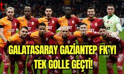 Galatasaray Gaziantep FK'yı tek golle geçti!