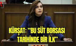 Kürşat: "Bu süt borsası tarihinde bir ilk"