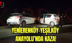 Yenierenköy- Yeşilköy Anayolu'nda kaza!