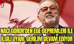 Naci Görür'den Ege depremleri ile ilgili uyarı: "Gerilim devam ediyor"