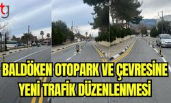 Baldöken otopark ve çevresine yeni trafik düzenlenmesi