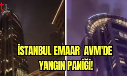 İstanbul Emaar Avm'de yangın paniği!