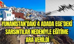 Yunanistan'daki 4 adada Ege'deki sarsıntılar nedeniyle eğitime ara verildi