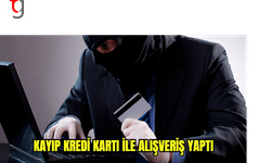 Kayıp kredi kartıyla alışveriş yapan şahıs yakalandı