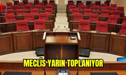 Meclis Genel Kurulu yarın toplanacak