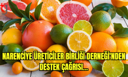 Narenciye Üreticiler Birliği Derneği'nden destek çağrısı...