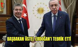 Üstel, yeniden Ak Parti Genel Başkanı seçilen Erdoğan'ı tebrik etti...